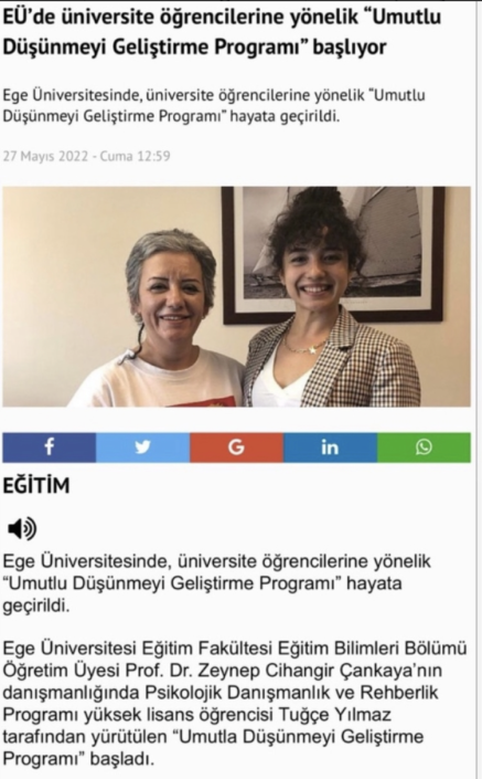 İzmir Bayraklı Psikoloji Semineri ve Farkındalık Çalışması